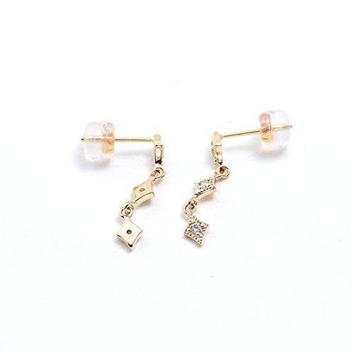 ESTELLE [WEB Exclusive] K10 Yellow Gold Diamond Earrings 0212-2463-0019-0000