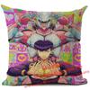 Jojos Bizarre Adventure Japanese Harajuku Manga Cushion Cover Living Room Sofa Square Throw Pillows Home Decoration Pillowcase