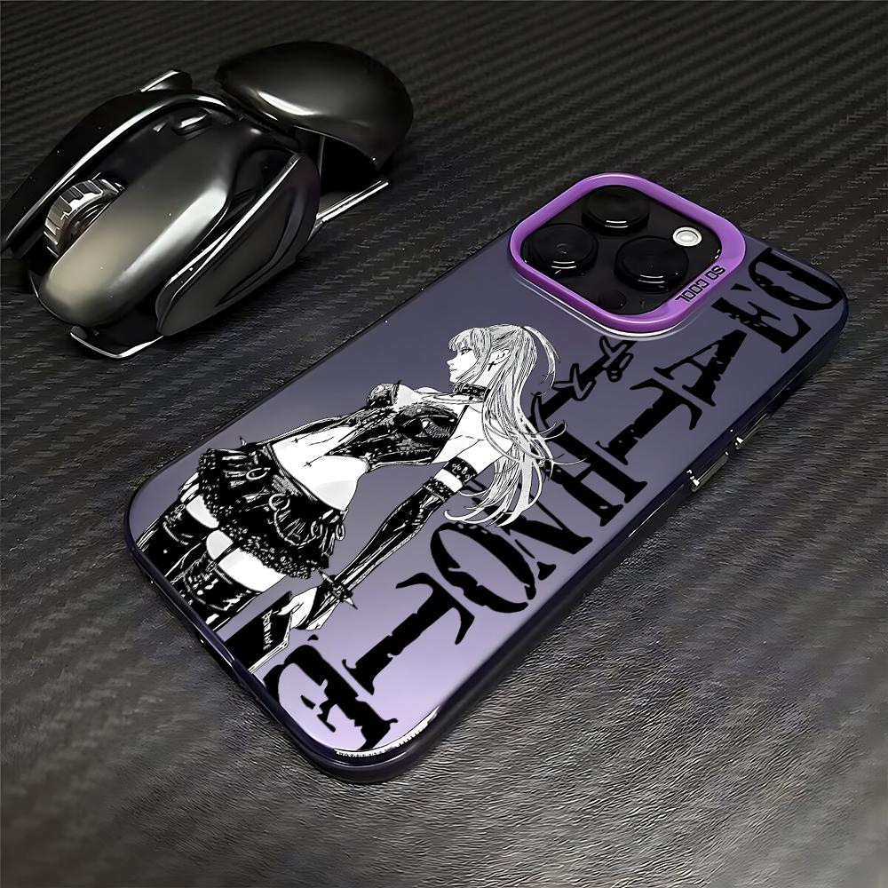 Anime Death Note Phone Case For iPhone 17 Air 16 E 15 14 13 12 11 Pro Max Plus Mini SE2020 2022 Anti Fall Matte Back Cover