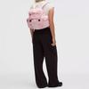 Lululemon Wunderlust 14L Waterproof Drawstring Design Anti-Slip Shoulder Strap Nylon Backpack Small Women backpack Pearl-Pink Rose-Gold LU9DNMS-074673
