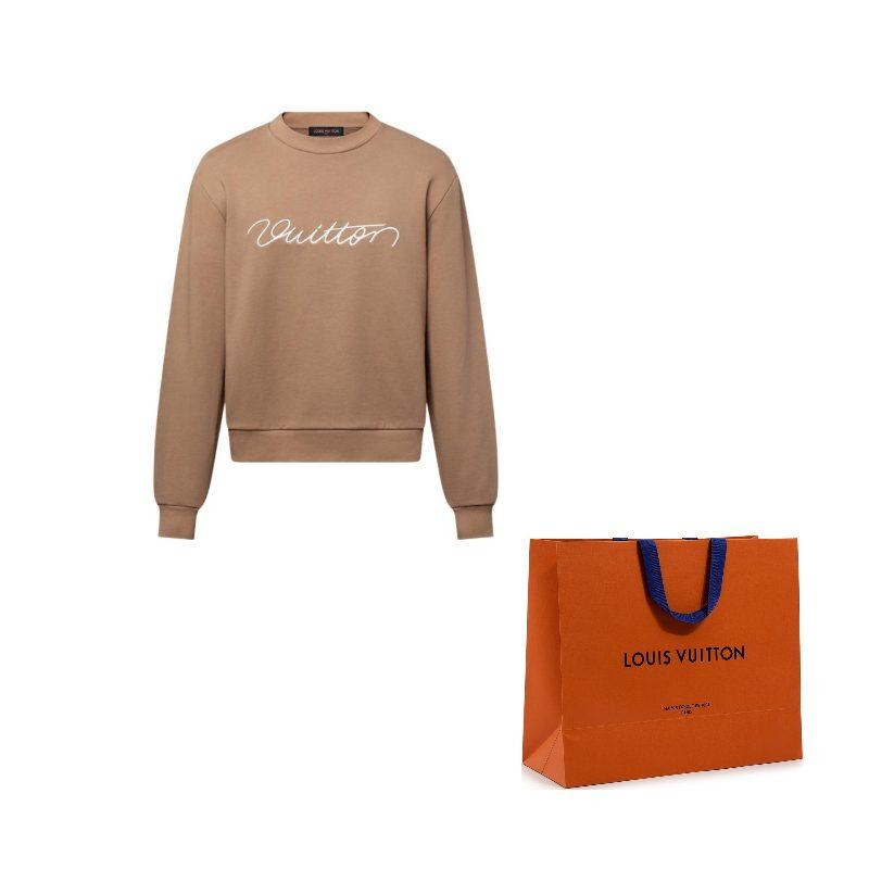LOUIS VUITTON SS25 Sweatshirt Men's Umber 1AHEFS
