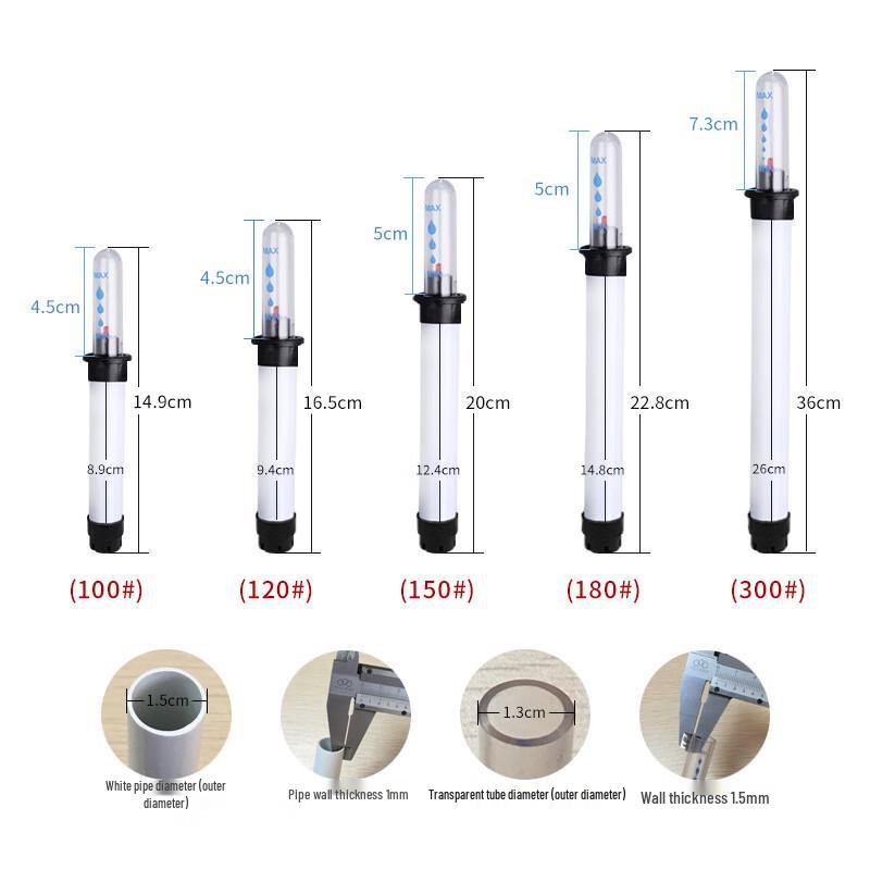 Lishin Detachable Water Level Gauge for Flower Pots