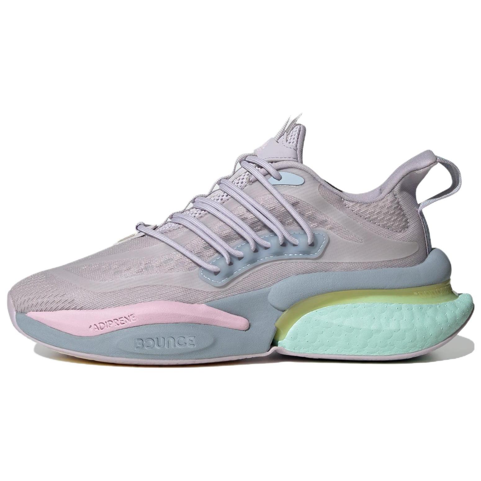 

Новые женские кроссовки Adidas Alphaboost V1 Silver Dawn Orchid Fusion Almost Yellow IE9731 38.5