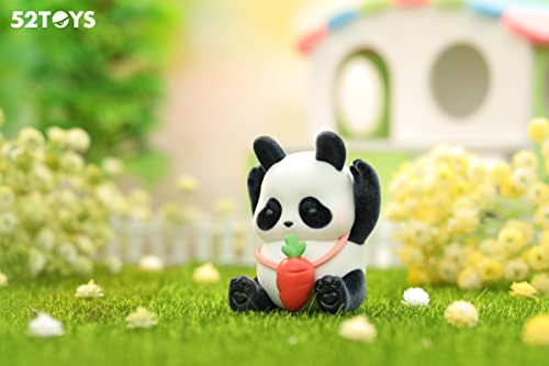 52TOYS BLINDBOX PANDA ROLL Barnehageserie PVC & ABS Samlefigurer, Eske med 8