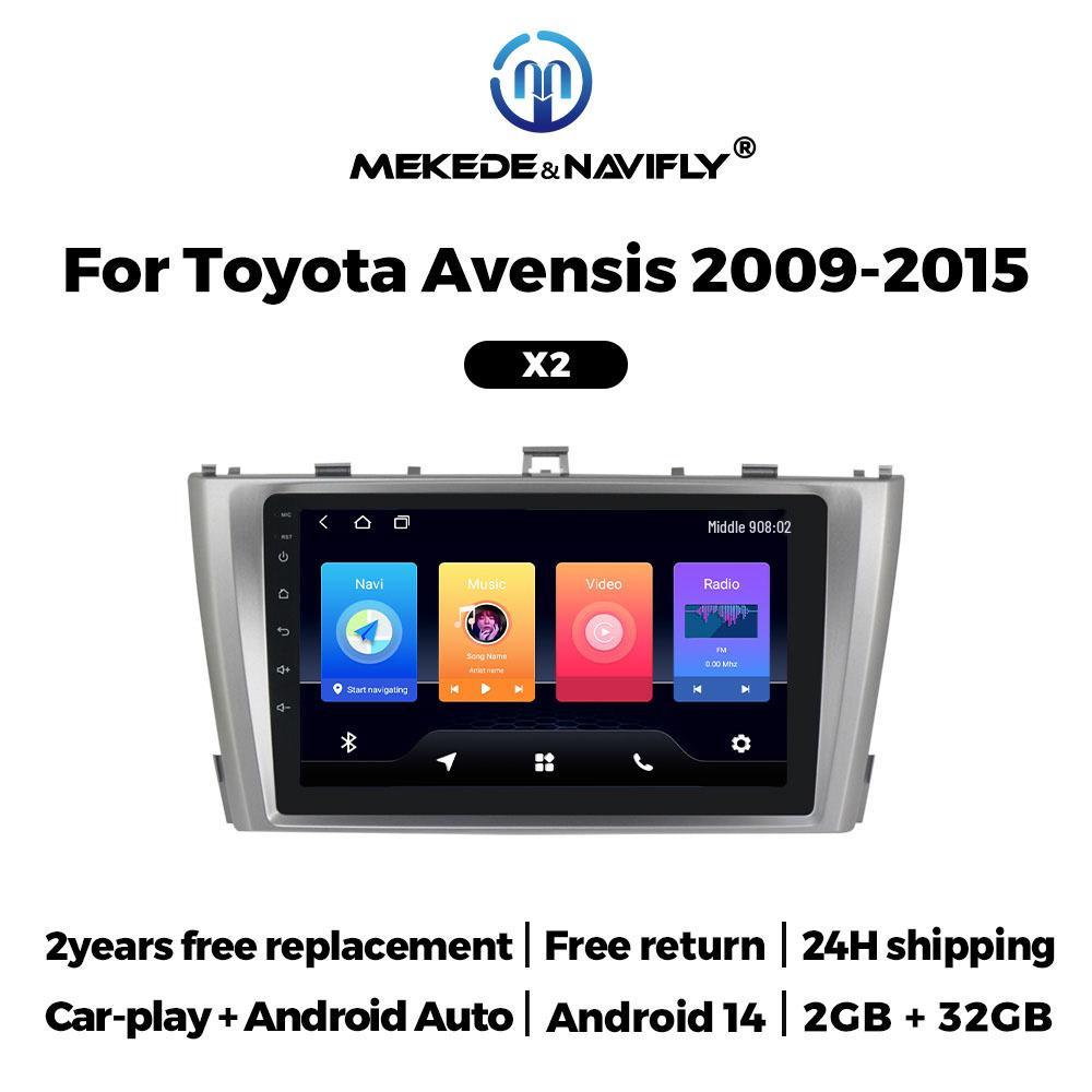 Toyota Avensis 2009-2015 Android GPS Navigation MP5 Bluetooth Player