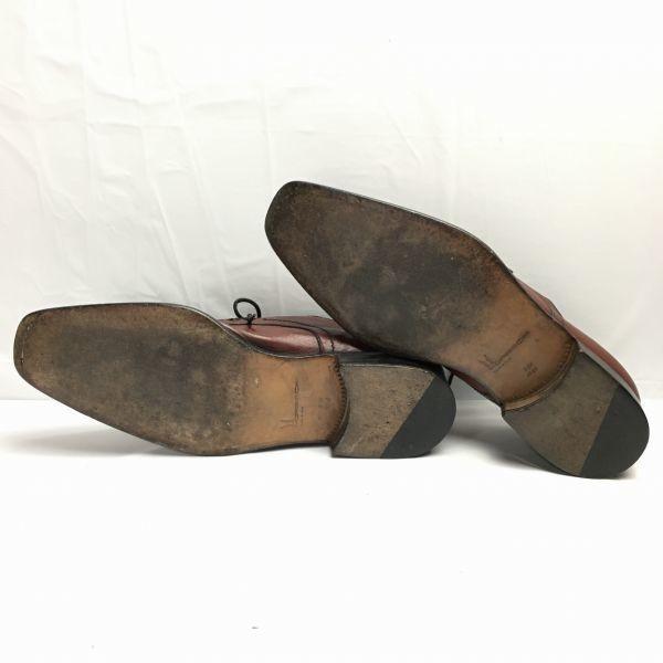 MORESCHI Cap Toe Business Shoes Brown Size 10 28.5 Men's(USED)