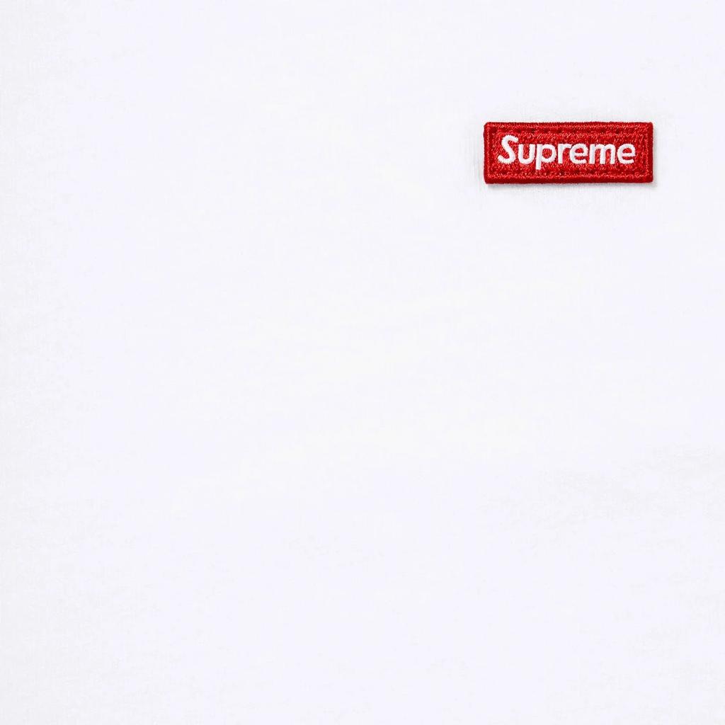 Supreme Small Box L/S Tee (26SS) White