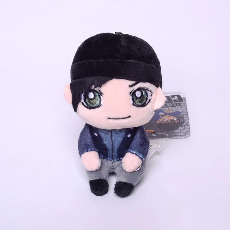 Anime Mouri Ran Cosplay Haibara Ai Furuya Rei Offender Akai Shuichi Adorable Plush Backpack Pendant Keychain Keyring 10cm Gift