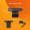 Cisco Systems Desk Camera 1080P Webcam Webcam 30fps 4x Digital Zoom Autofocus Automatic Light Correction Wide Angle Noise Reduction Function Online