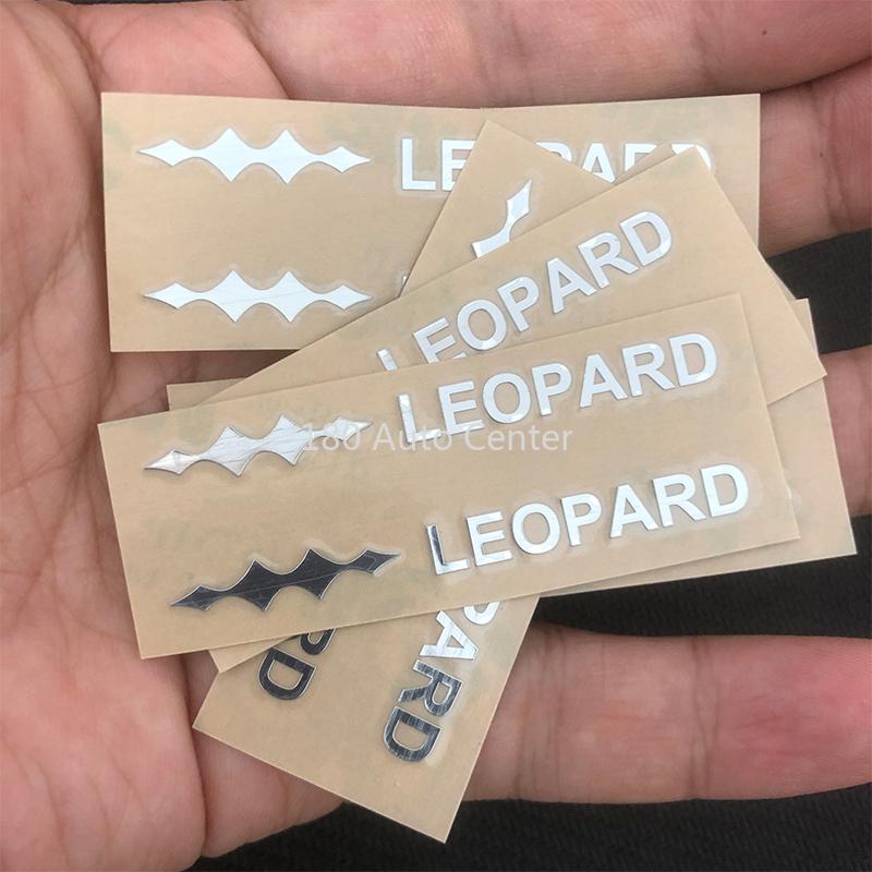 BYD Formula Leopard Металлическая наклейка Наклейка на кузов автомобиля для модификации 1 Pair