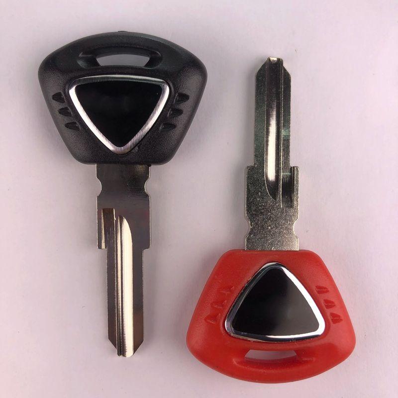 6Pcs Blank Key Motorcycle Replace Uncut Keys For Triumph 1050 T955 Street Triple 600 675 Tiger 800 T100 T900 T800 T 100 120 900