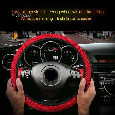 Car Life Universal Truck Car Breathable Anti-Slip Steering Wheel Cover Guard Protector