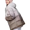 New Era MLB Color Block Casual Hooded Down Jacket Unisex outerwear Gradient-Brown 13350917