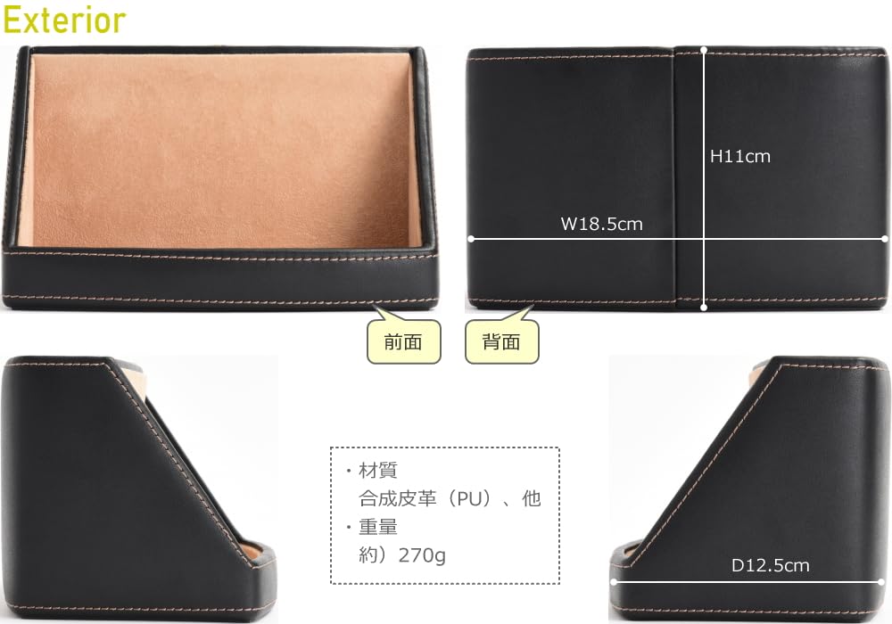 Stylish Eyeglass Stand and Holder for Two Pairs of Perfect for Storing Reading Cell and Glasses, Glasses, Phones, Smartphones, Watches.