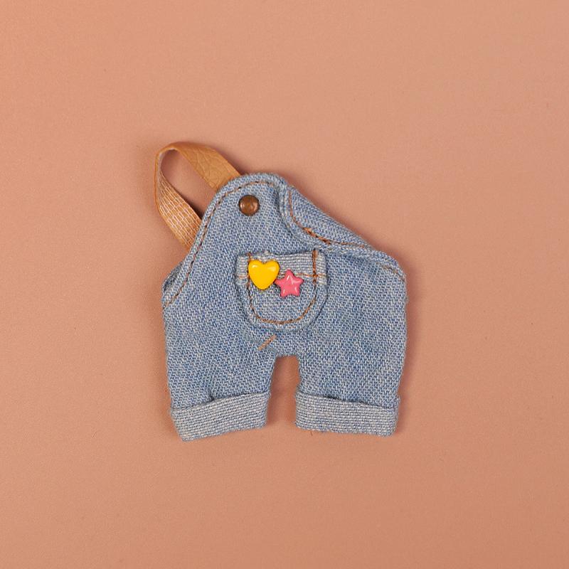 ob11 Baby Figure Blue One Shoulder Overalls Casual Wear obitsu 11 Molly Gsc 1/12 BJD Doll Accessories Clothing BJD Baby Clothes