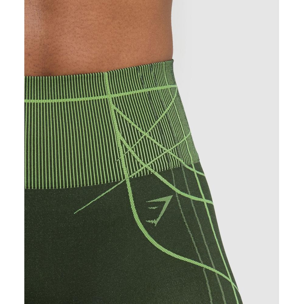 Gymshark Apex Seamless Shorts Trail Green Energy Gelato Green B3b4p Ec4y