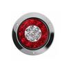2Pcs Tail Rear Lamp Rear Tail Light Waterproof Energy Saving Anti-deformed 12V/24V Round Taillights Side Lamp For Vehicle