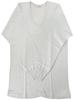 Thunderlon Conductive Sizes MA and [SAKIKU-EN] Men's U-Neck Undershirt, Warming, Ion-Infused Fiber, Gray, LA, san-32 (LA Size)