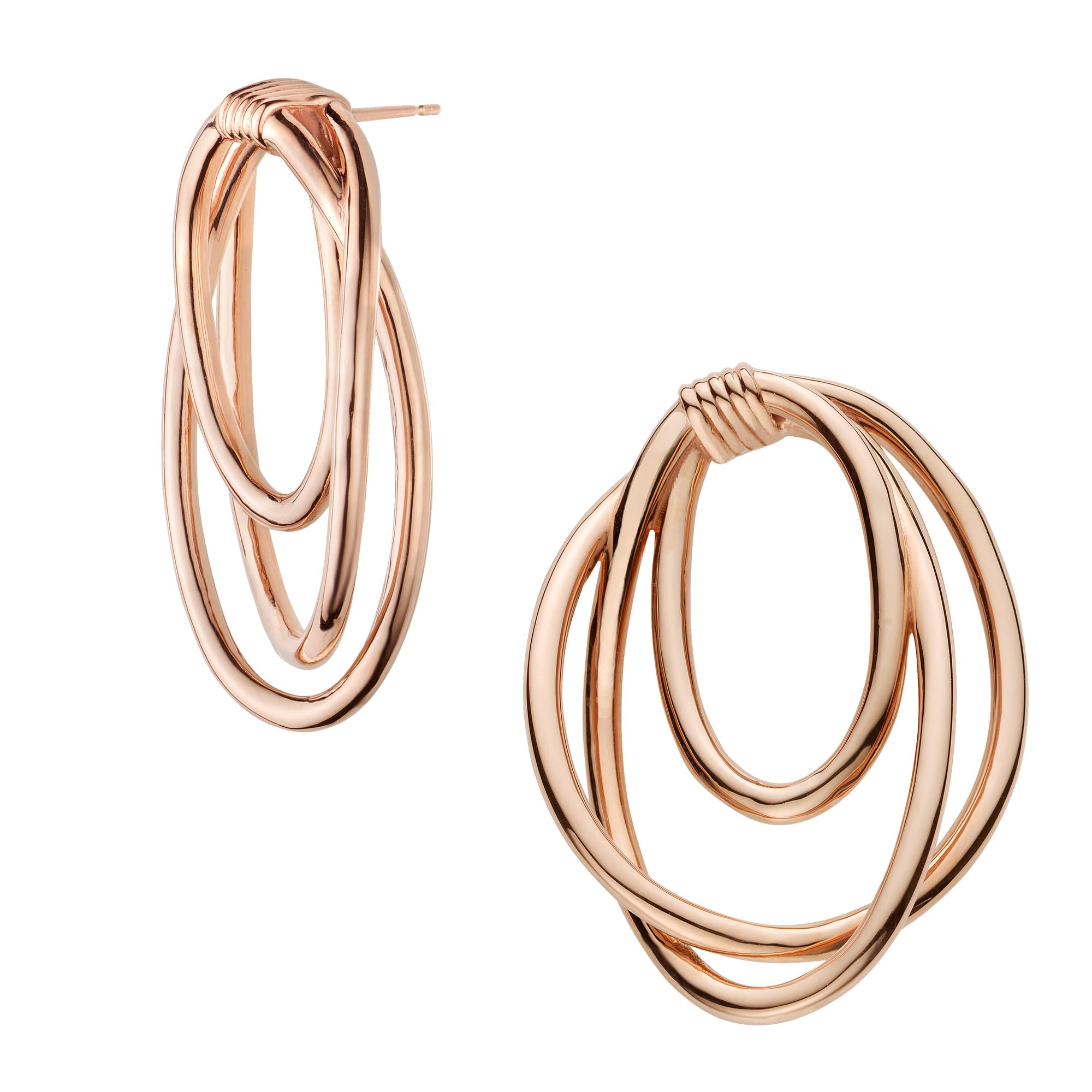 

Kuma Rattan Earrings KM9A0152 SI [Official] [Vendome Aoyama] [Kengo + MA,YU]