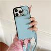 Crossbody Leather Phone Case for IPhone 13 12 Mini 16 Plus 15 14 11 Pro Max XS Wallet with Card Holder Shockproof  Cover