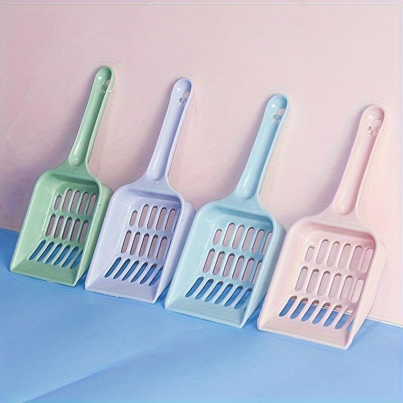 Cat Litter Scoop, Made of Plastic, Suitable for Cats, Easy To Clean Cat Litter. Available in 3 Colors