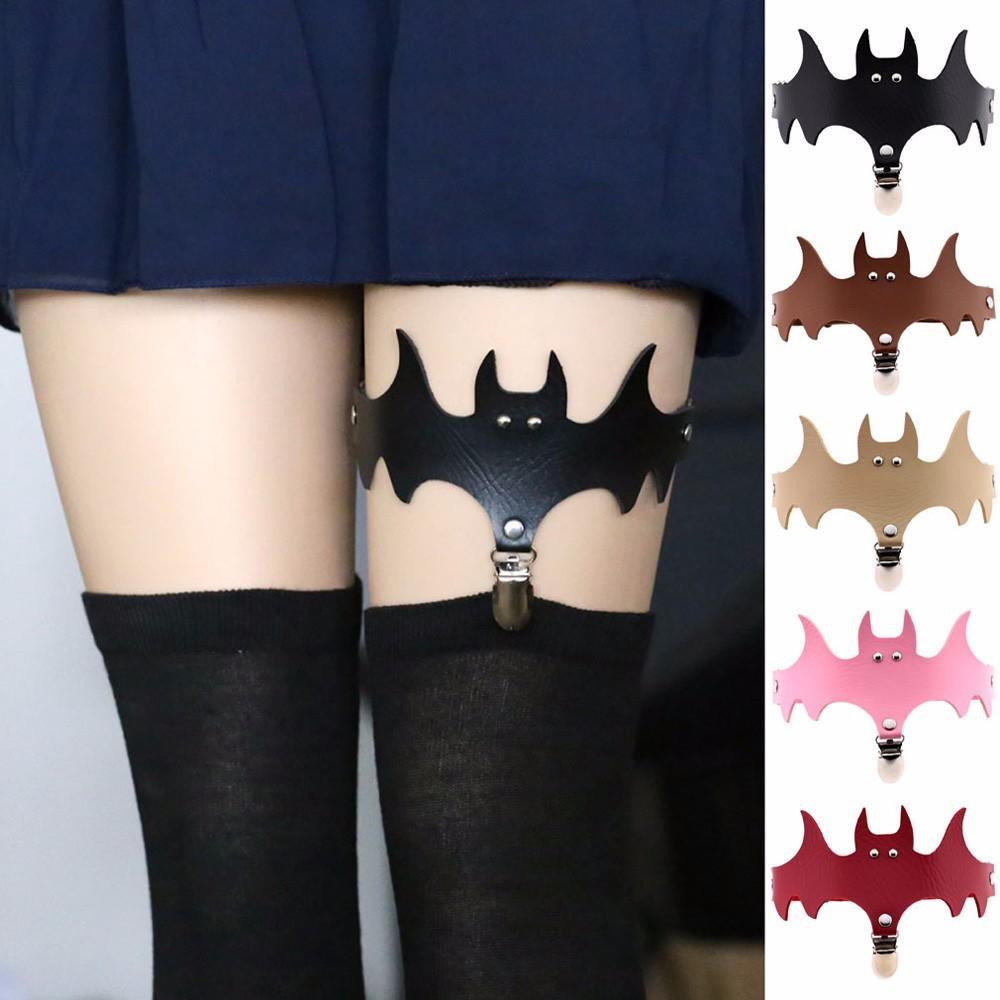 Lady Adjustable Halloween   Thigh Leg Stockings Suspender Garter Belt 