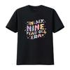 In My Nine Year Old Era T Shirt Birthday 9th Party Ninth Celebrant Vintage Washed Breathable Slightly Soft Fashion Homme