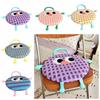 Easy To Clean Dopamine Seat Cushion Cartoon Office Seat Pads  Chair Protection