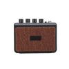 Portable Guitar Amp 10W BT Speaker 2 Clean Distortion Channels AUX Input Headphone Jack Rechargeable Silent for Outdoor