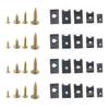 winova Screw Fairing Fixing Tool for Motorcycles and Set with Storage Case U-Nut Kit, U-Clips, Automobiles, 170-Piece