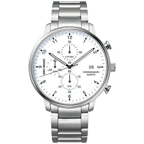 Issey Miyake Men's C-C Chronograph Watch, designed by Ichiro Iwasaki, NYAD002