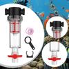New Filtration Fish Tank Filter PP 200Mesh Aquarium Filter Efficient Separation Built-in Fish Feces Separator Fish Tank