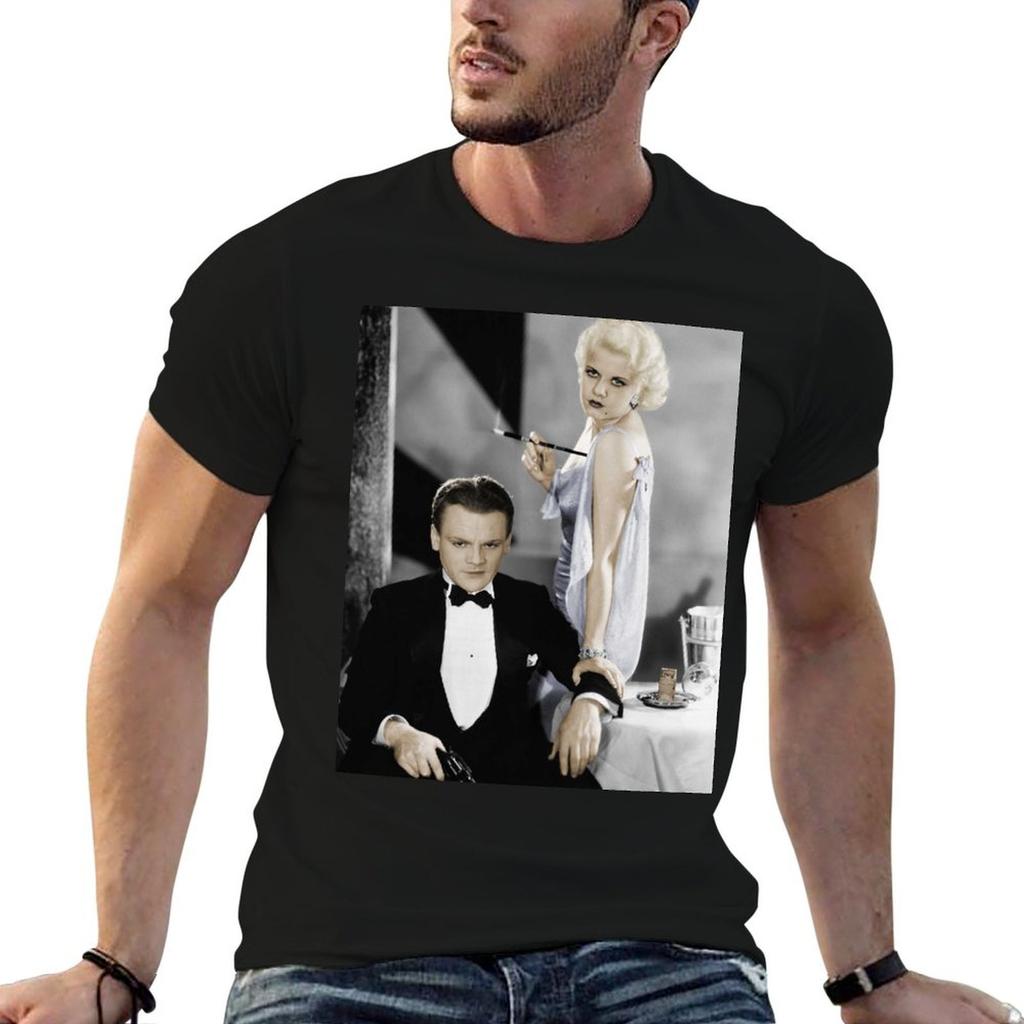 James Cagney And Jean Harlow Tshirt Urban Style Print Tshirt