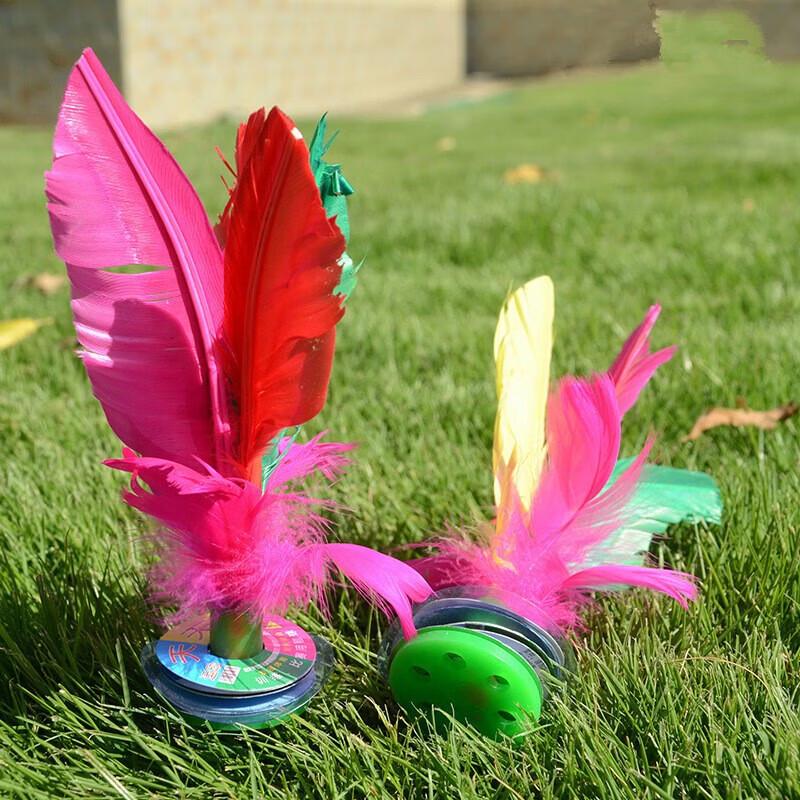 WEZHO Durable Colorful Feather Shuttlecocks, 8-Pack
