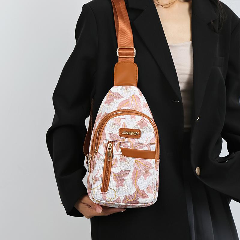 Small Bag Women's Shoulder Bag Crossbody Bag Chest Bag Mobile Phone Bag Multi-Pocket Bag