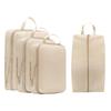 4Pcs Set Sub-Packing Clothes Compression Bag Foldable Closet Organizer Set  Travel Accessories