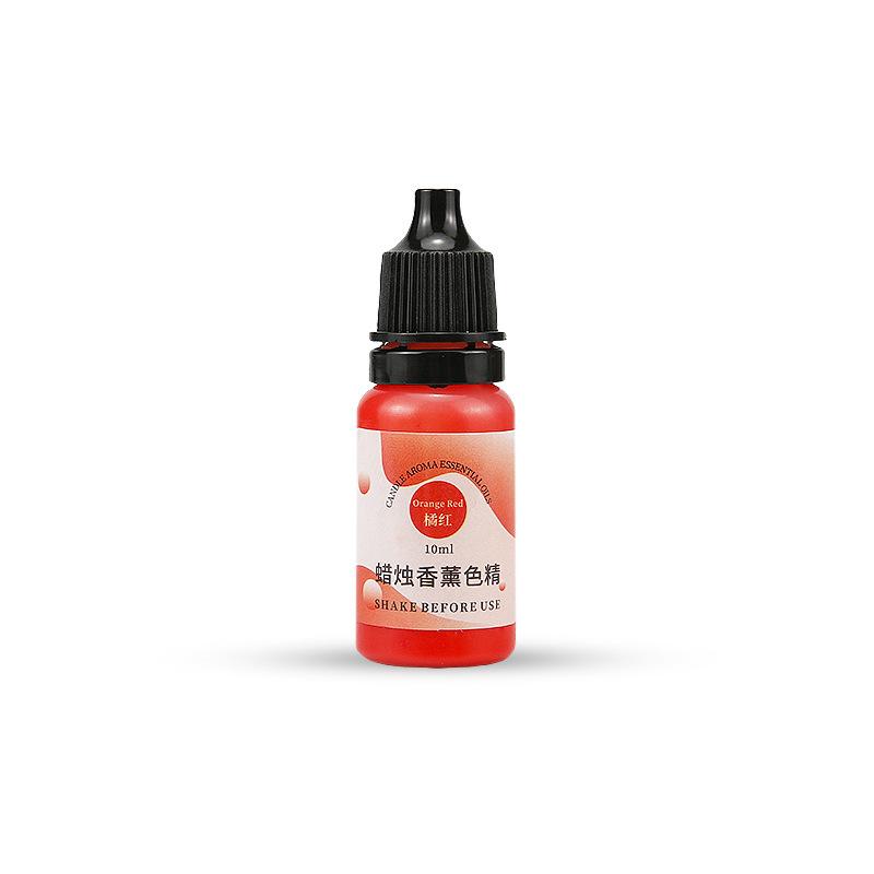 10ml Duftkerzenfarbe Hohe Konzentration Leicht zu mischen Duft verteilend Wachsfärbung DIY Bastelbedarf