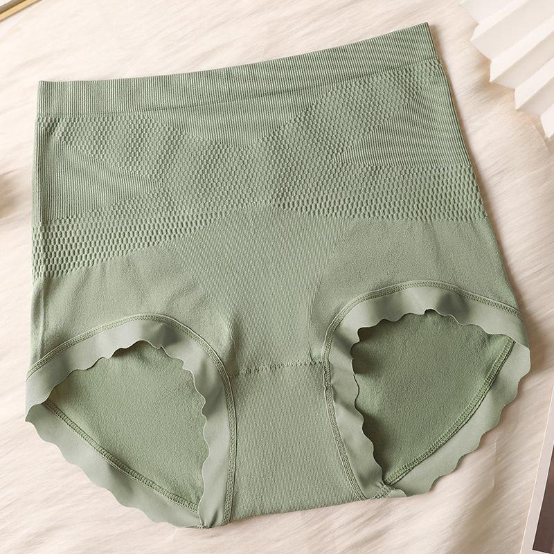 Plus Size Women's X Bandage High Waist Belly Lift Comfortable Seamless Shaping Panties