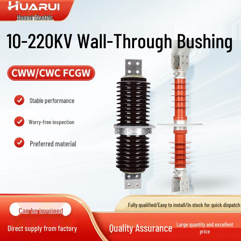 10-35kV AC Hochspannungs Keramik Wanddurchführung mit Kupferleiter CWCCWW-20/4000A 3150A