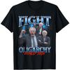 iFreya Funny Bernie Sanders Shirt Fight Oligarchy T-Shirt