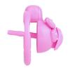 ANOSX Pink Butterfly Shaped Chastity Cage Male Chastity Device ABS Resin Chastity Lock with Belt Sex Toys for Sissy