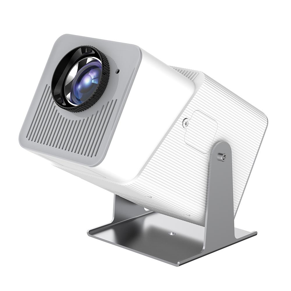 Proiettore 720P WiFi BT5.2 Sistema Android 11 Proiettore cinematografico girevole a 180 gradi con display da 220 pollici