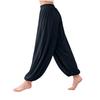 Women's Loose Fit Harem Pants Summer Casual Yoga Trousers Lightweight Breathable Wide Leg Beach Pants with Elastic Waistband