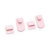 Adhesive Remote Control Holder Hooks Wall Mounted Storage Clips for Organizing Small Electronic Devices and Accessories Easy Installation