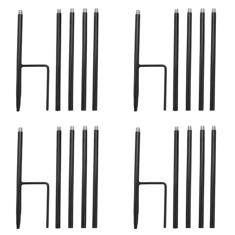 Antirust Coating Plant Stand Hanging Stake Suitable For Outdoor Decoration Patios Yard Landscape Rustproof Outdoor Poles