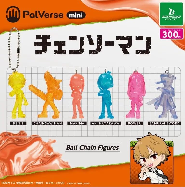 PalVerse Mini Chainsaw Man [Complete Set of 6] Gacha