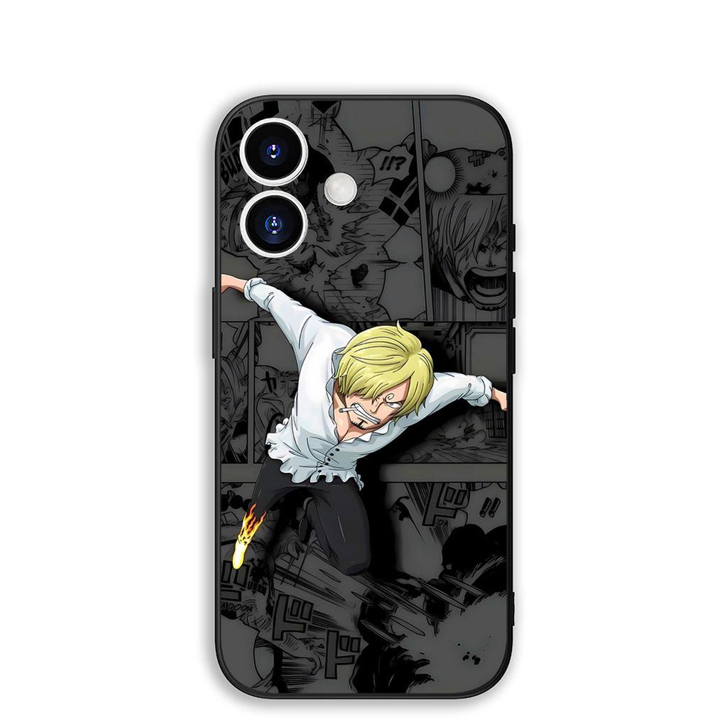 for Samsung Galaxy A17 A07 A04 j7 J5 J2 Prime J8 A01 A02 A03 A23 A71 A72 A41 M56 M23 Case One Pieces Luffy Roronoa Zoro Sanji