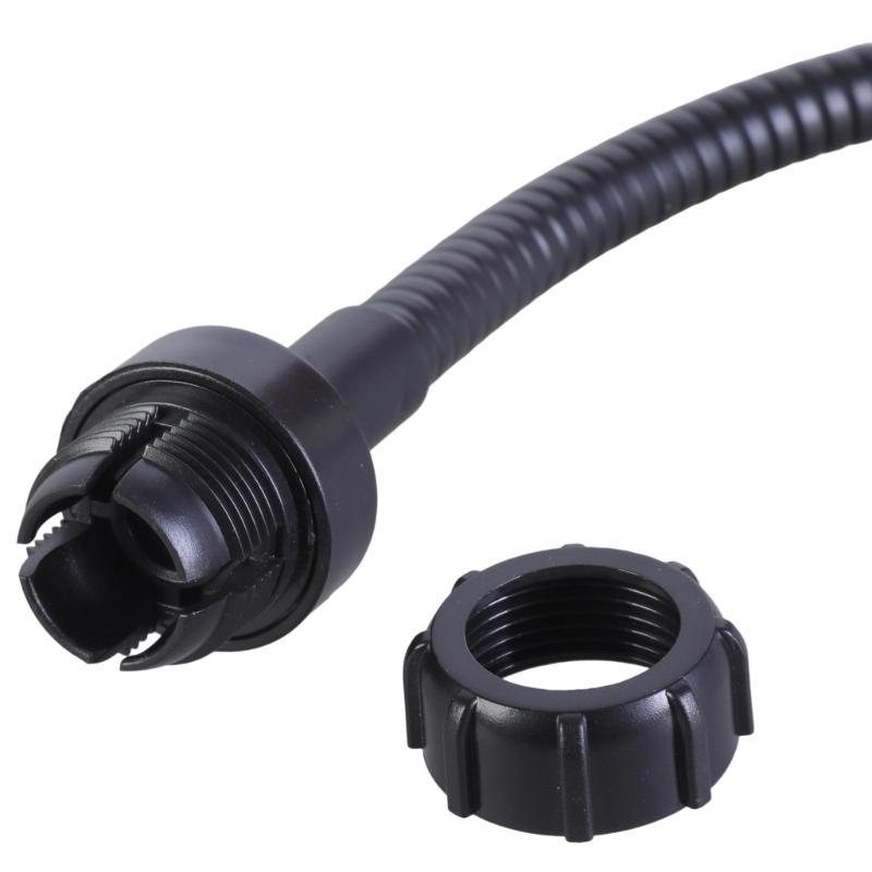 Aluminum Ball Adapter Extension Hose Multiple Position Adjustable Suitable For Mobile Phone Car Vent Suction Cup Mounts