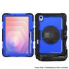 Hybrid Armor Stand Case for Samsung Galaxy Tab S11 2025 11.0 Inch SM-X730 SM-X736 SM-X736B with Screen Protector Rotating Cover