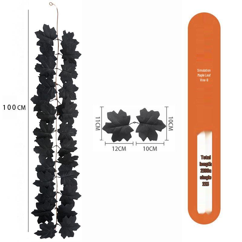 Skladem Podzimní a Halloweenská dekorace z javorových listů pro Vánoce a Den díkůvzdání